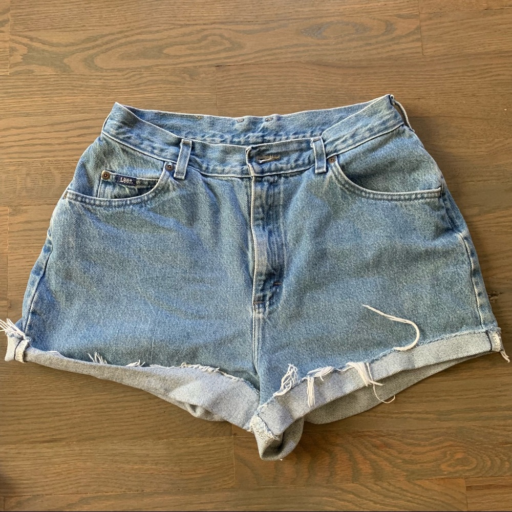 Lee high waist shorts jean